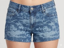 Old Navy The Diva Size 4 Raw Hem Denim Shorts