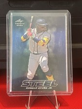 2023🔥/99- Leaf Trinity Ronald Acuna Jr Steel Lava Purple SP Atlanta Braves