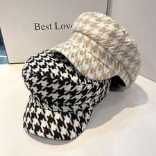 ‌Retro Beret Hat - Versatile Flat-Brimmed Design Women's Casual & Elegant Style