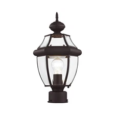 Livex Lighting - Monterey - 1 Light Outdoor Post Top Lantern in Traditional