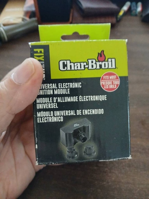 Fixitup Char-Broil Universal Electronic Ignition Module New/Open Box