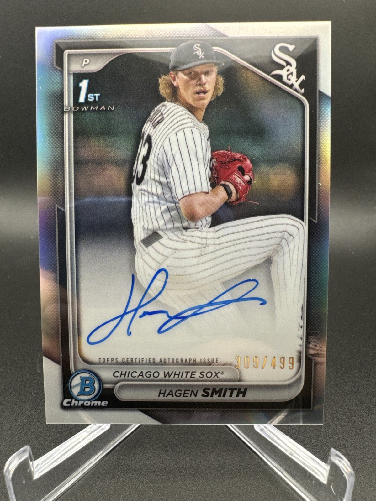 Hagen Smith 2024 Bowman Draft #CPA-HS Chrome DP Auto Hagen Smith 2024 Bowman Draft #CPA-HS Chrome DP Auto