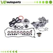 Timing Belt Water Pump Thermostat Kit For 94-02 HONDA ACCORD EX LX DX VP 2.2 2.3