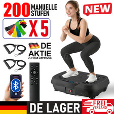 200 Stufen Vibrationsplatte Ganzkörper Vibra...
