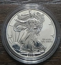 2006-P American Silver Eagle Reverse Proof .999 Silver Oz
