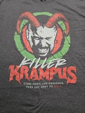 KARRION KILLER KROSS KRAMPUS T-Shirt XL PWC Pro Wrestling Crate WWE