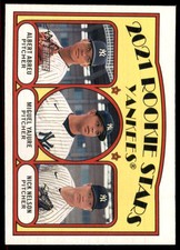 2021 Topps Heritage Red 2021 Rookie Stars - Yankees - Nick Nelson/Albert