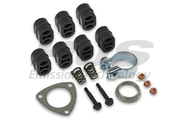 Montagesatz Abgasanlage HJS 82 14 1788 FüR CC Astra Opel T98 F70 Zafira Caravan-image