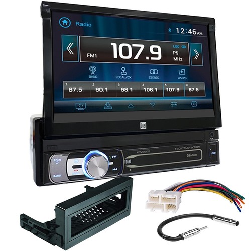 XDVD600 7" Flip-Up Screen DVD AM/FM Bluetooth Stereo for 1995-2002 GM C/K Sierra