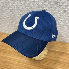 Indianapolis Colts New Era 39Thirty Flex Fitted M-L Hat Cap NFL Football Blue