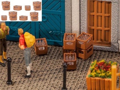 Faller FA180334 Getränkekasten-Set Modellbausatz, Zubehör, Mehrfarbig, Small