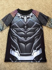 Marvel Avengers Panther Youth Boys Swim Set Medium/X-small NWT