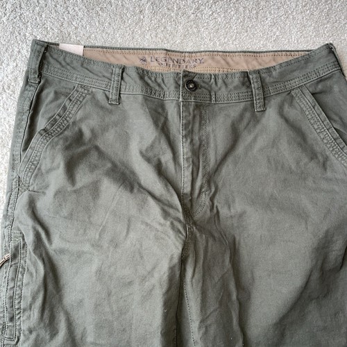 Legendary Outfitters Green Stretch Canvas Pants Men’s 38x30 NWTS - 第 7/15 張圖片