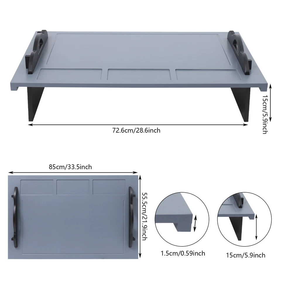 Stove Top Cover, Stove Cover Board with Handles, Stove Top Cover for Gas & Elect - Image 2 of 4