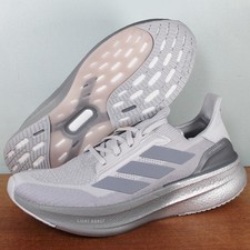 Adidas UltraBoost 5X Running Shoes Men 9.5 Light Grey Halo Silver JQ9077 New