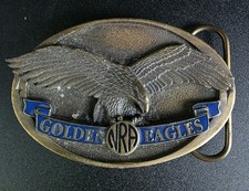 NRA Belt Buckle National Rifle Association Golden Eagle 200565 Made In USA