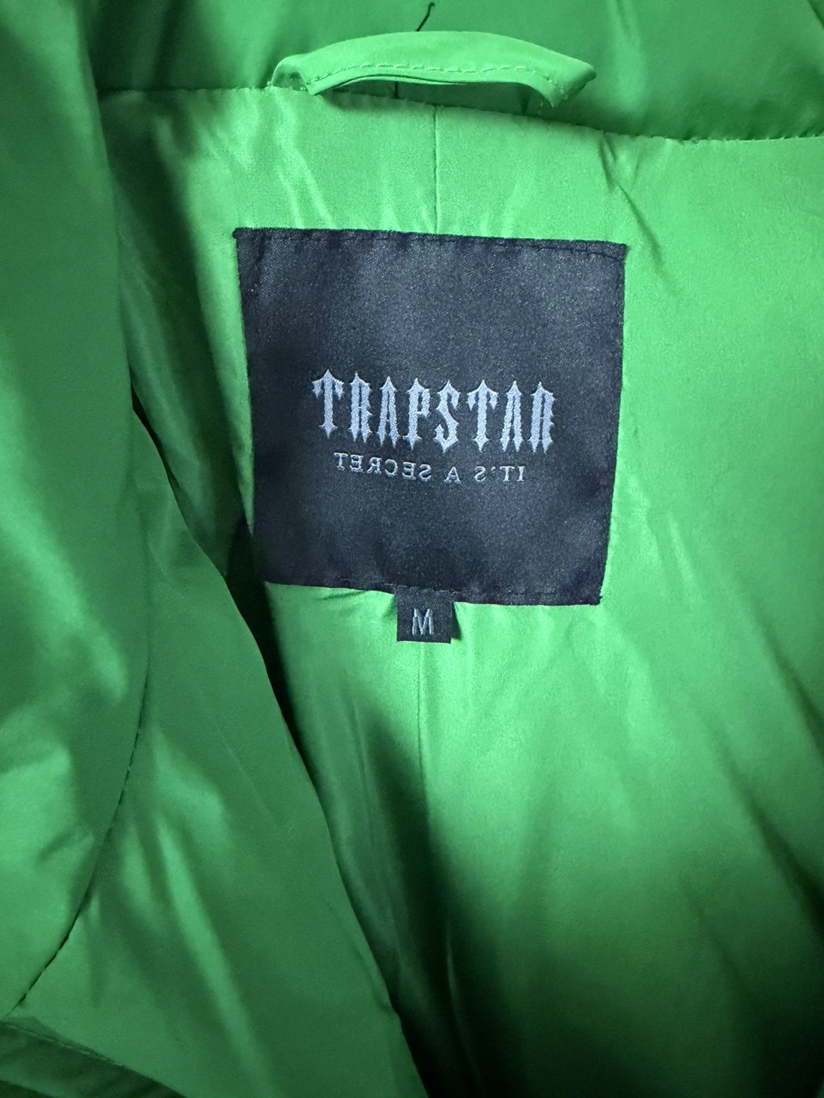 TRAPSTAR HYPERDRIVE PUFFER JACKET GREEN SIZE M - image 6