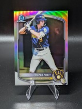 2025 Bowman Draft #BDC-157 Cooper Pratt Chrome Refractor