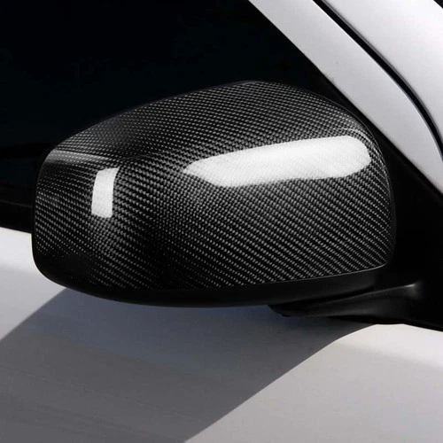 Real Carbon Fiber Add-on Side Mirror Cover for Mitsubishi Lancer EVO X 2008-2015