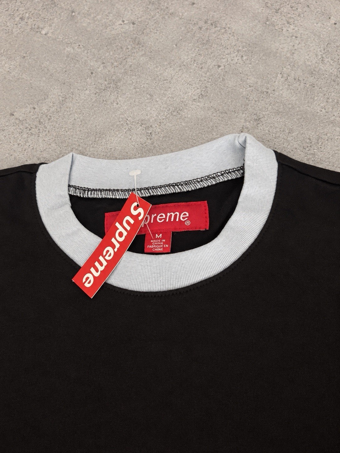 슈프림 블랙 SUPREME 94 그래픽 로고 크루넥 반팔 티셔츠 남성용 M 3