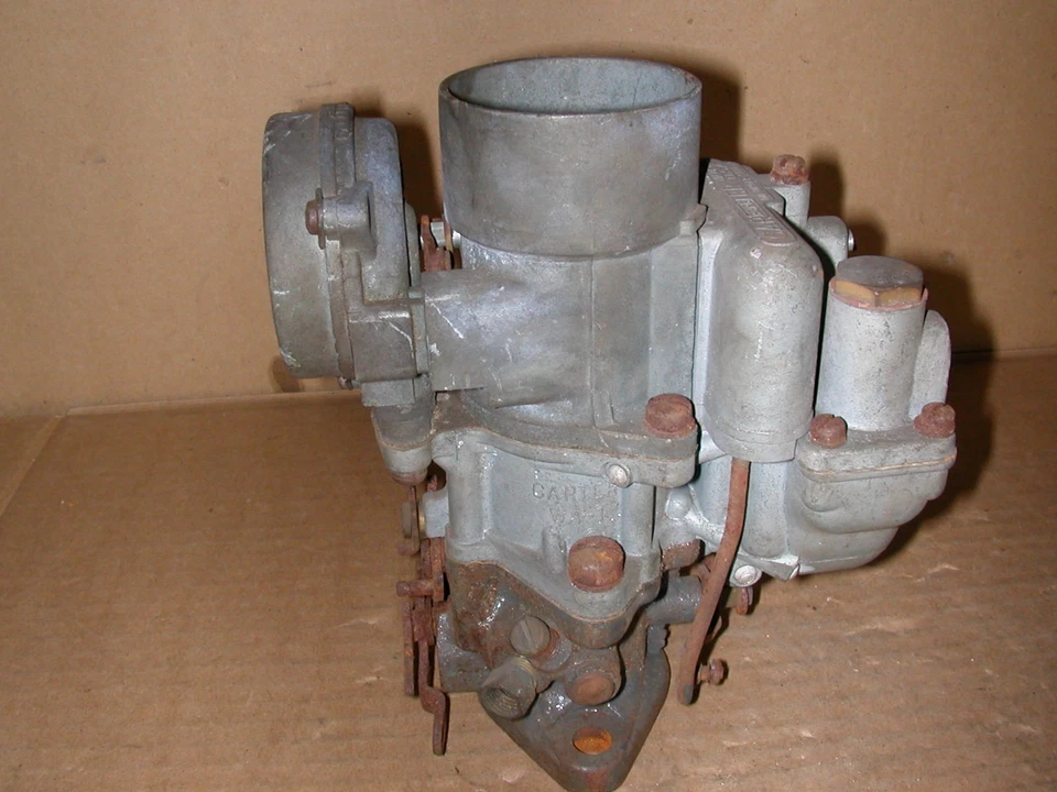CARBURADOR CARTER WA-1 - 1941-42 STUDEBAKER CHAMPIONS- #496 - NÚCLEO OU PEÇAS - Imagem 4 de 4