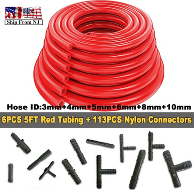 #ad #ad Car Vacuum Hose Kits 1 8quot; 5 32quot; 3 16quot; 1 4quot; 5 16quot; 3 8quot;ID Silicone Vacuum Tubing $38.54