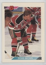 1992-93 Bowman Doug Brown #126 0c4