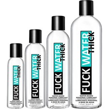 FuckWater THICK Water-Based Lubricant (Choose your size) Made in USA