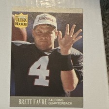 Fleer 1991 Fleer Ultra Brett Favre Rookie #11-1 Atlanta Falcons NFL