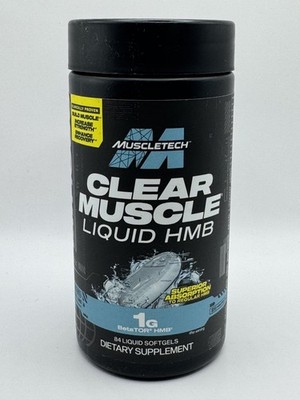 Muscletech Clear Muscle , Liquid HMB, 84 Liquid Softgels