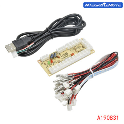 Zero Delay Arcade USB Encoder Board PC to Joystick Button Gaming Devices Control