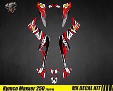 Kit Déco Quad pour / Atv Decal Kit for Kymco Maxxer / KRX 250 - Red Tribe