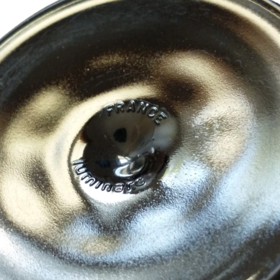 1 copa de vino tinto Luminarc Nocturne ÚNICA vintage tallo negro Claret Francia gótico Foto 4 de 4