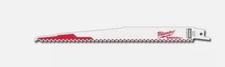 Milwaukee 9" 5 TPI Wood Cutting Sawzall Blades Reciprocating 100 Pack 48-01-7036