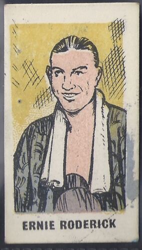 KIDDYS FAVOURITES-POPULAR BOXERS BOXING 1950-#26- ENGLAND - ERNIE RODERICK  - Picture 1 of 2