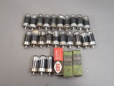 Mixed Lot of 26 Vintage Vacuum Tubes TV, Audio, Amplifier, Ham Radio