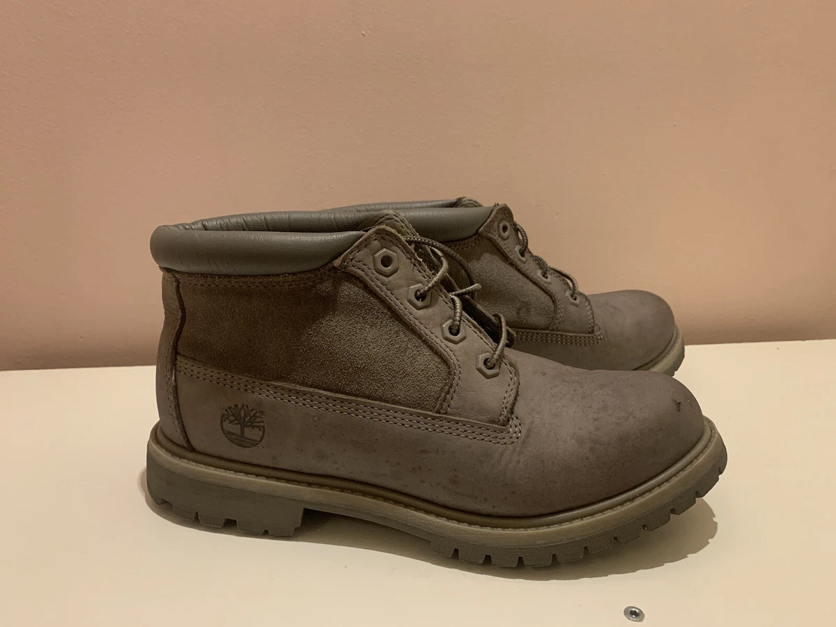 Grey Women s Timberland Suede Boots Size 5.5uk