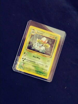 Vintage Ivysaur 30/102 Pokemon Base Set Card 1995, 96, 98 EXCELLENT | eBay