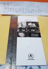 2001 ACURA RL ACCESSORIES CANADIAN FOLDOUT BROCHURE PAMPHLET 1281E L@@K LOW $ £*