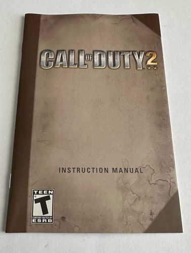 Call of Duty 2 PC Video Game Missing Disk #1 AS IS Activison With Manual - Picture 6 of 6