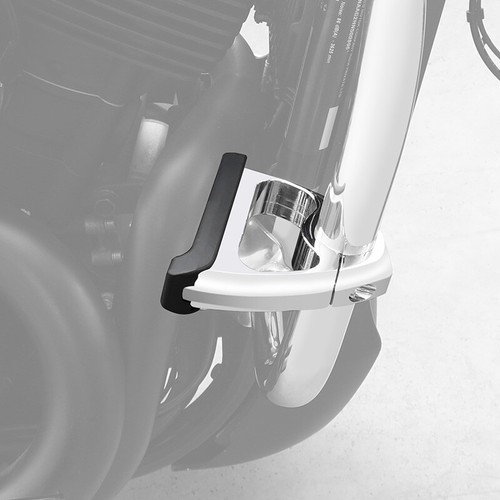 Chrome 1.25" Engine Guard Toe Rests Highway Foot Pegs Fit For Harley Touring - Picture 4 of 14