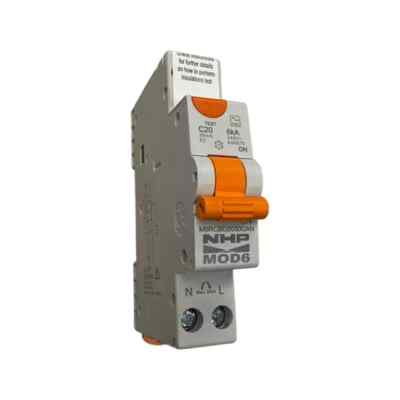 NHP MOD6 1 Pole 6kA 30mA RCBO 10A 16A 20A 25A 32A | eBay Australia