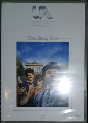 Billy Wilder DVD ''Eins, Zwei, Drei'' (1961) James Cagney/Horst Buchholz NEU & OVP