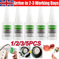 1/3/5x Uniglue Universal Super Glue Welding High-Strength Oily Glue Mighty Insta
