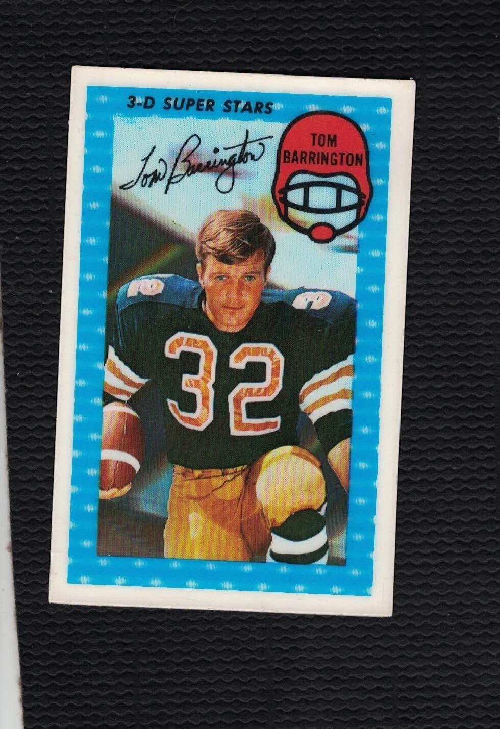 Tom Barrington trading card