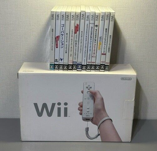 Nintendo Wii Console RVL-001 Japanese Model Complete in Box