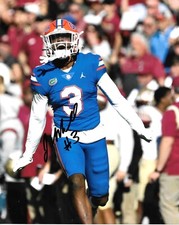 JASON MARSHALL JR HAND SIGNED FLORIDA GATORS 8X10 PHOTO W/COA