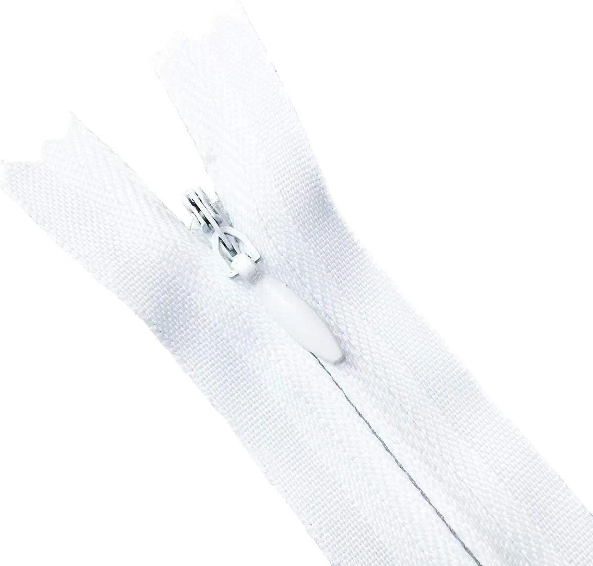 Invisible Zipper Element/Teeth White Zipper Zippers