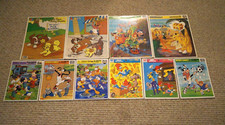 VINTAGE LOT OF 10 GOLDEN MILTON BRADLEY WHITMAN PUZZLES DISNEY WOODY NEW SEALED