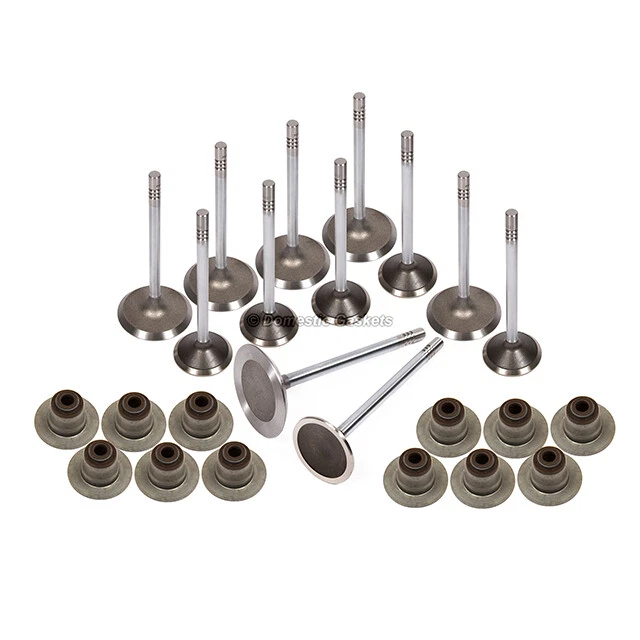 Впускные выпускные клапаны с уплотнениями подходят для Jeep Liberty Commander Dodge Ram Dakota 3,7 л - Изображение 2 из 4